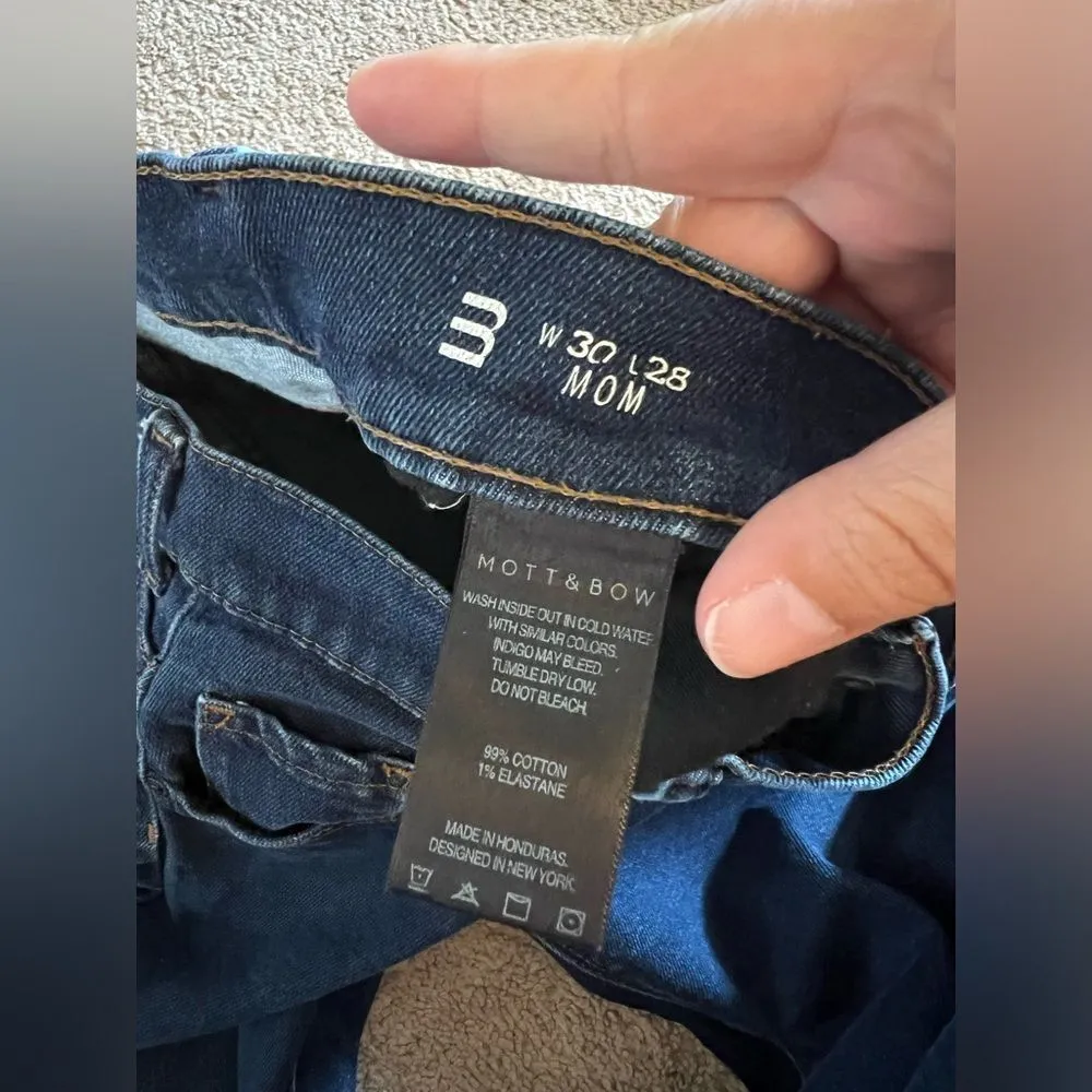 Mott & bow mom jeans 30 Blue - Image 8