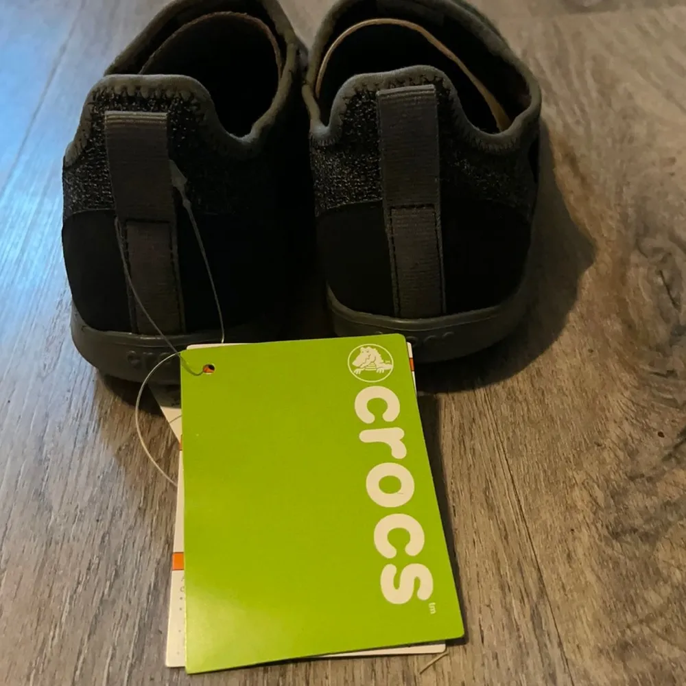 Crocs Swiftwater Cross-Strap Gray/Slate Size 6 - Image 6