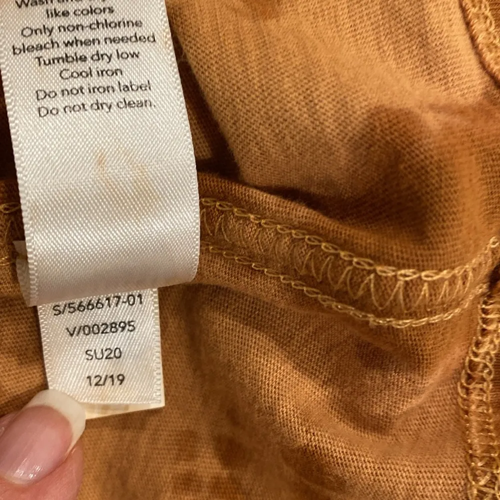 Short Sleeve Organic Daily Tie Dye Crew Neck T Shirt size Small - Image 7