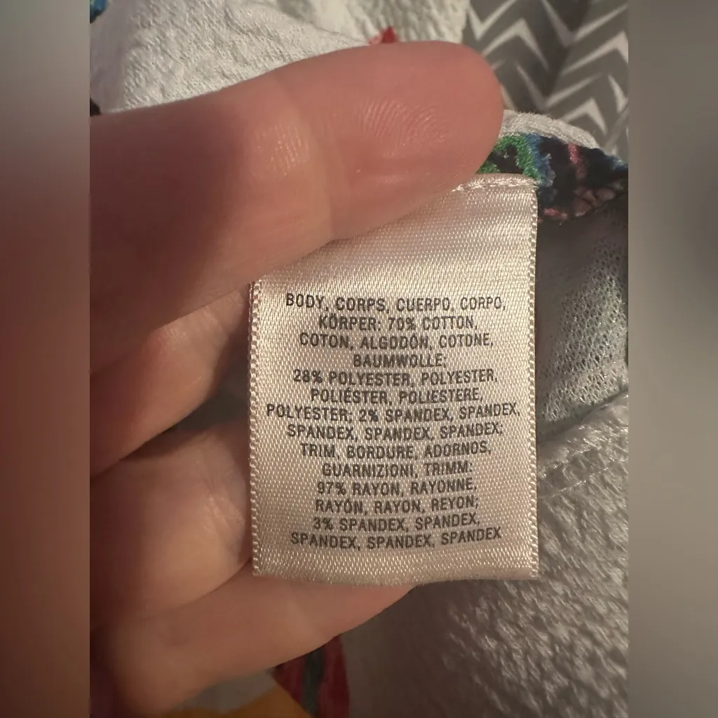 Maeve / Anthropologie | Amapola chevron Dress w Pockets, size 10 - Image 8