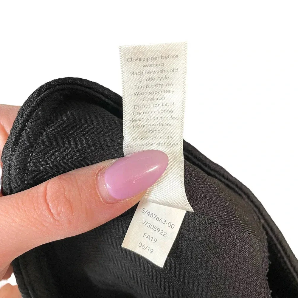 Athleta Delancey‎ Herringbone Tight in Black Gray Size XS - Image 12