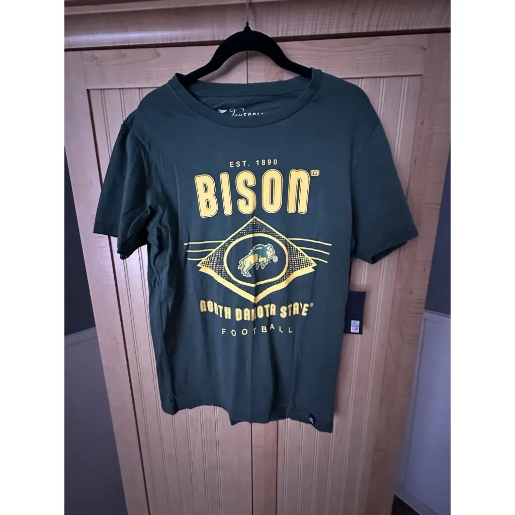 NCAA NORTH DAKOTA STATE UNIVERSITY NDSU BISON Gameday Social TEE SHIRT Size M - Image 5