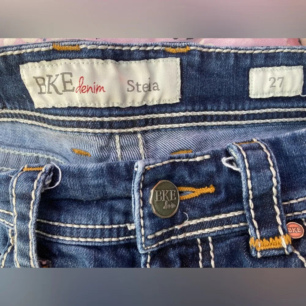 BKE Blue Denim Women Shorts - Image 3