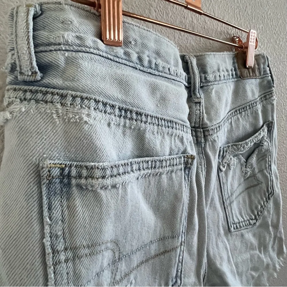 American Eagle Mom Short Heavy Distressed Shorts 6 - Image 7