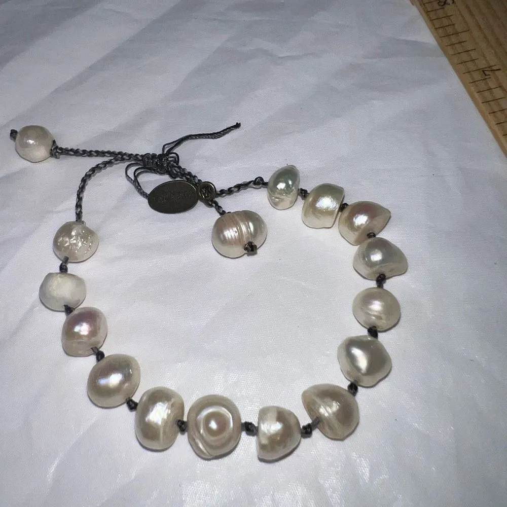 Zacasha Fresh Water Large Pearl Bracelet - Image 6
