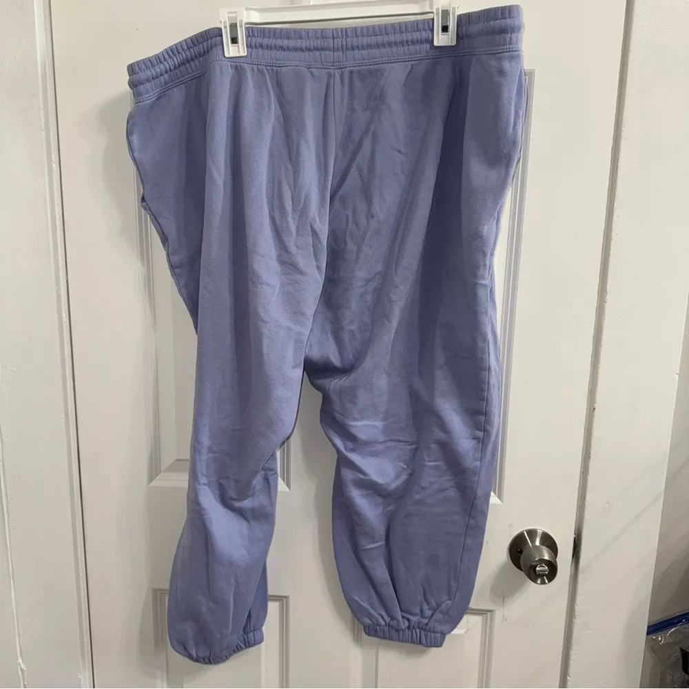 Divided Light Purple Joggers - Image 2