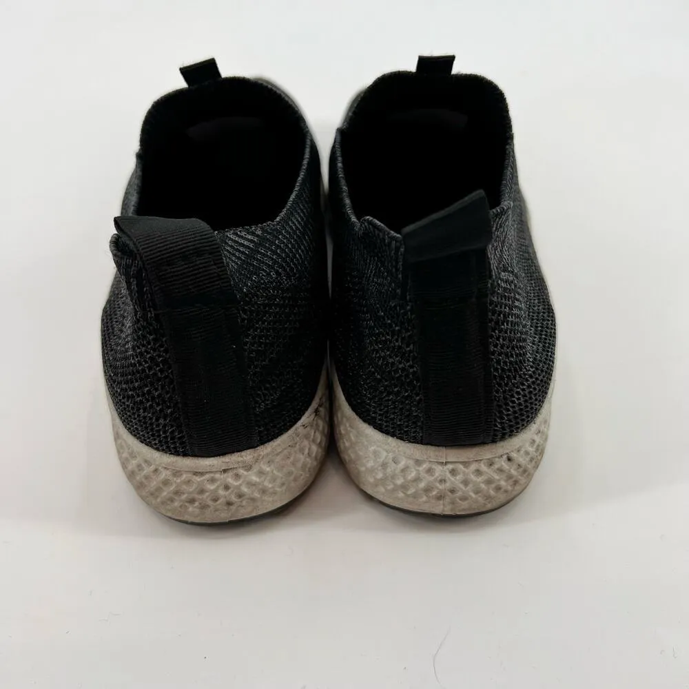 Tommy Bahama Sneakers Stretch Knit Jogger Slip-on charcoal dark gray size 9 - Image 8