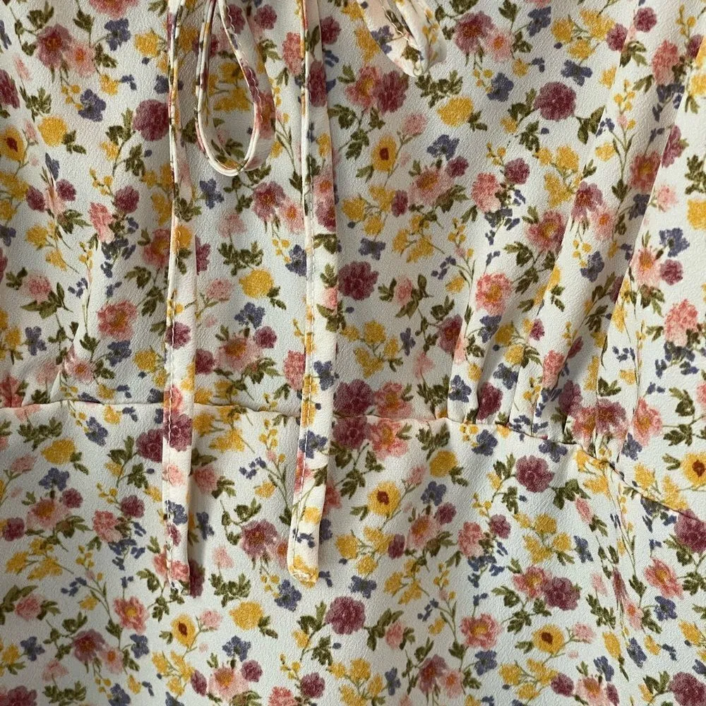 Paper Crane floral crop top Size XS - Image 4