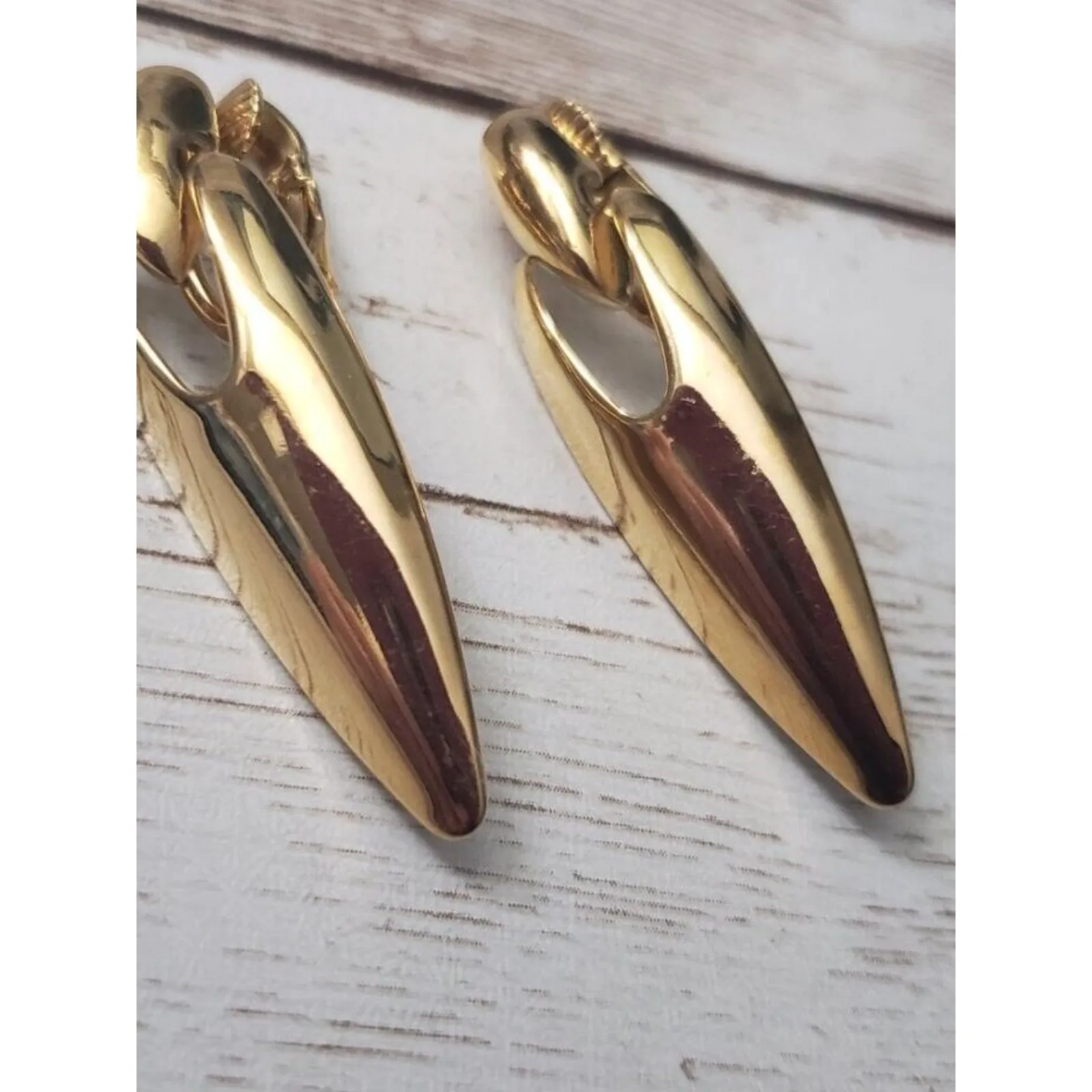 Vintage Clip On Earrings - Image 2