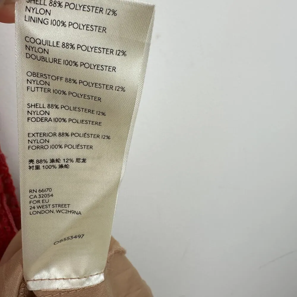 Free People Night Shimmers Mini Slip Dress Red Sequin Boho Festival US 2 NWT - Image 10