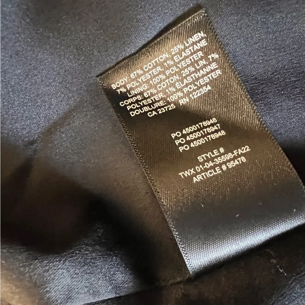 Babaton ARITZIA  Black Tweed Frances Blazer‎ Jacket Size Small - Image 8