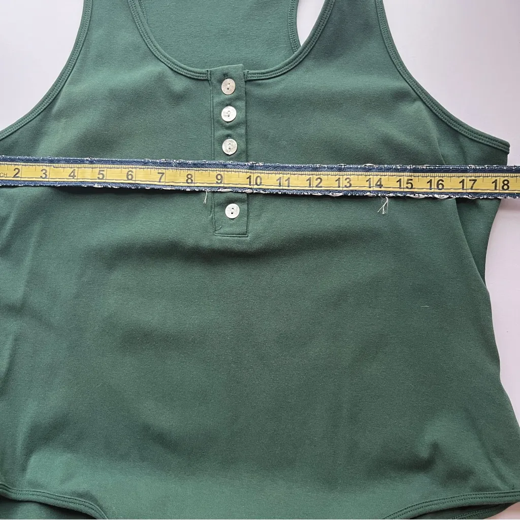 ReoRia Forest Green Women's One Piece bodysuit Size 2X - Image 7