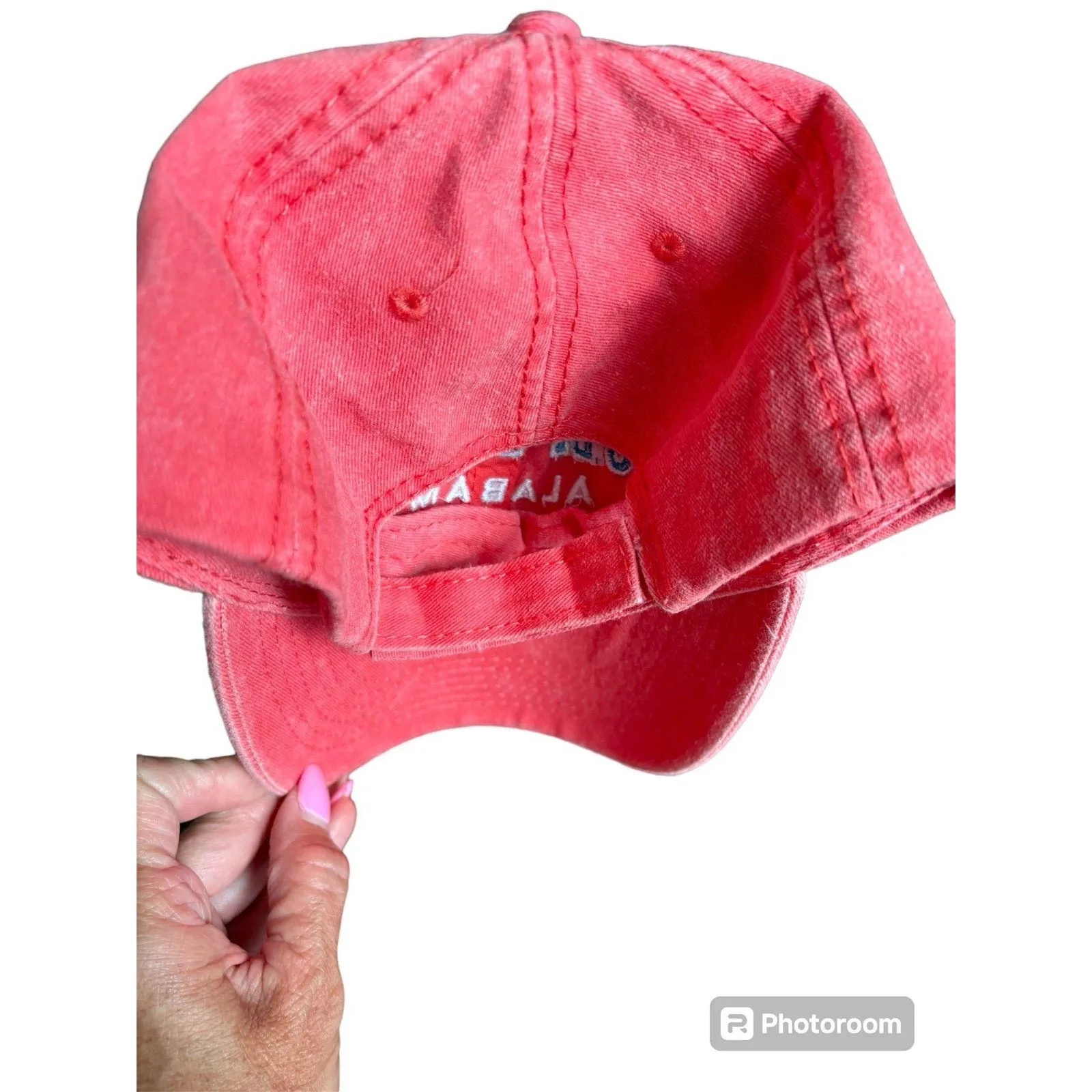 Gulf Shores Alabama‎ Adjustable Baseball Cap Hat Red - Image 5
