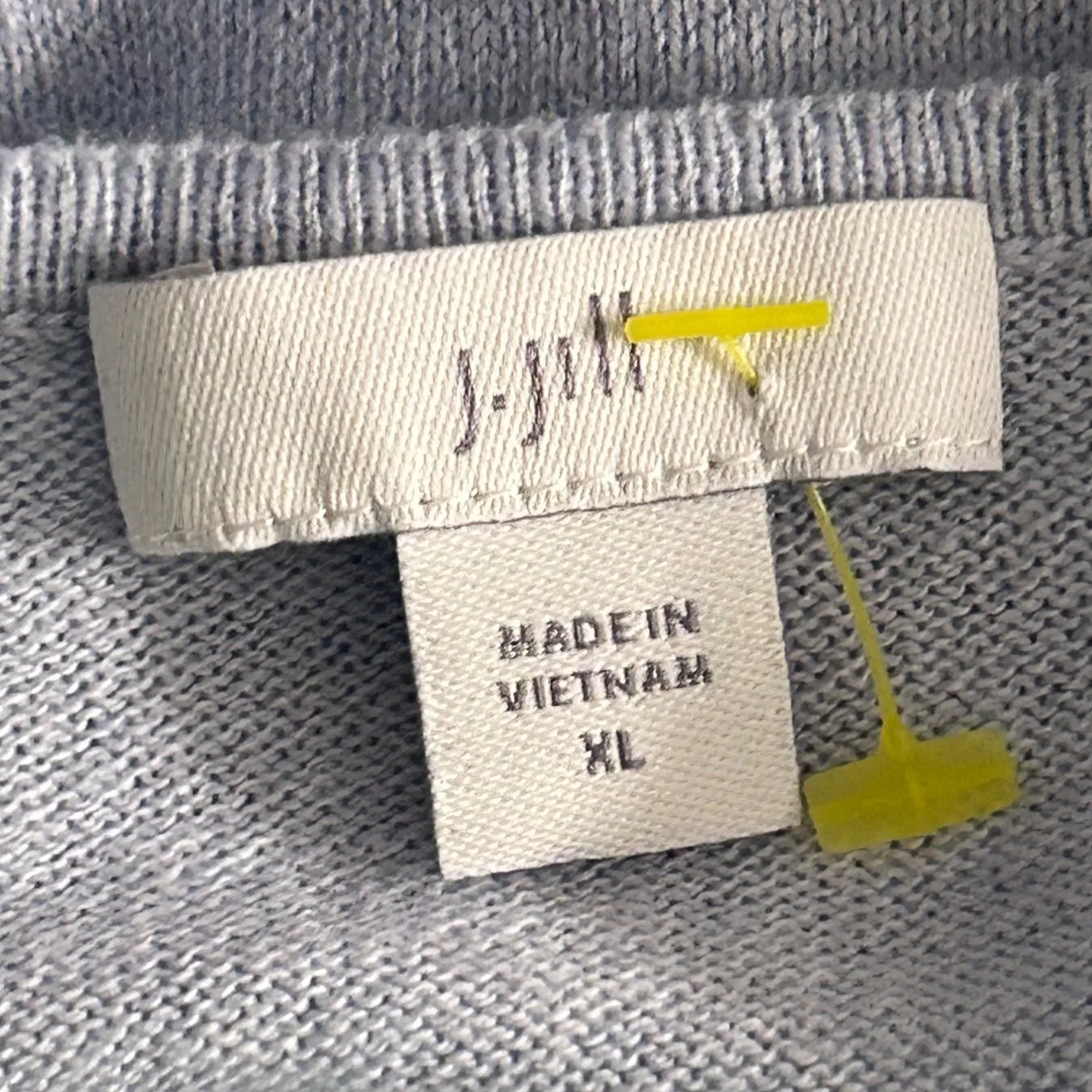 J Jill Womens Sweater Top Size‎ XL Puppy Corgi Dog Animal Applique Novelty Comfy Blue - Image 7