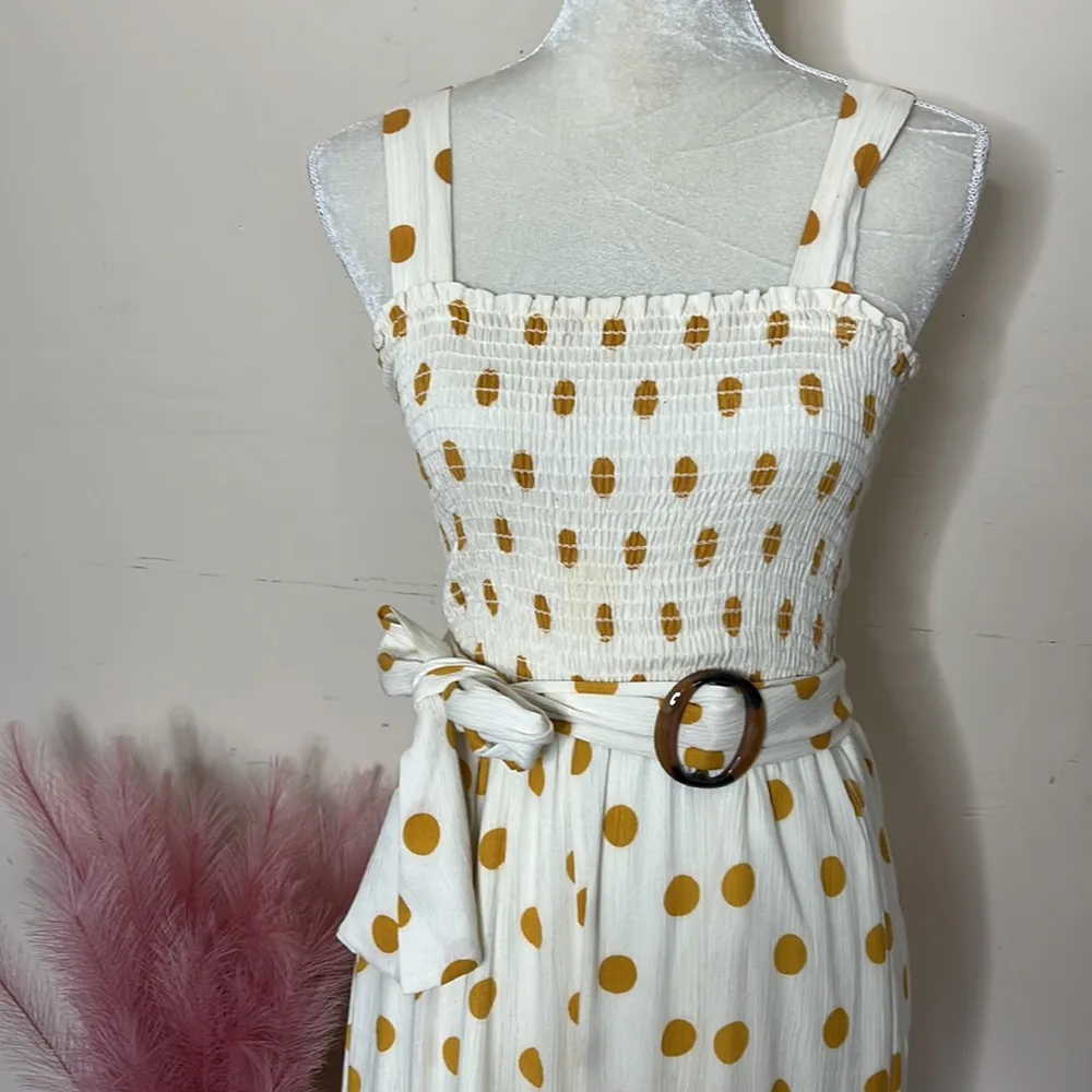 Peach love California • polka dot wide leg jumpsuit - Image 72