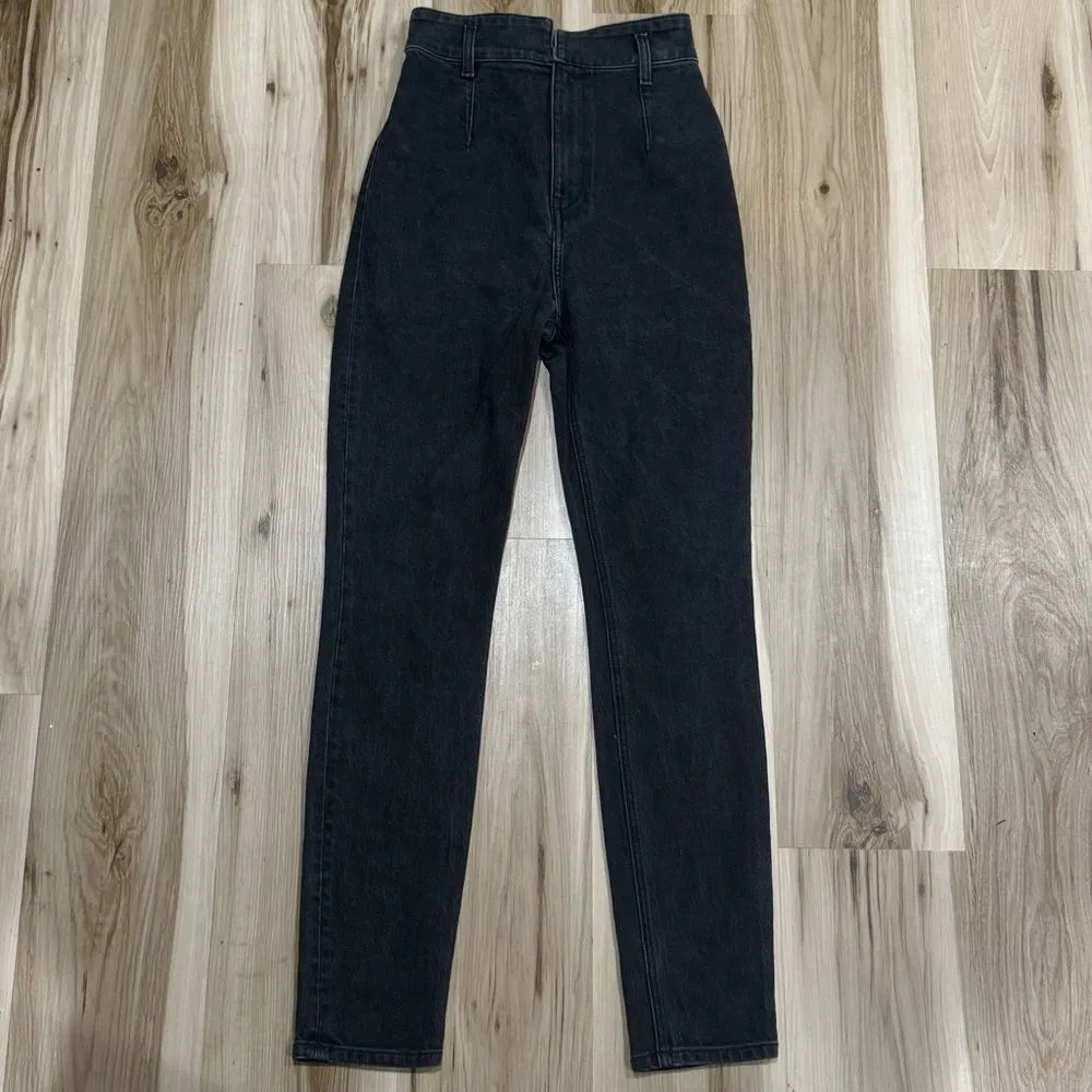 Reformation Jeans Kayo High and Skinny Black Jeans Women’s 27 - Image 4