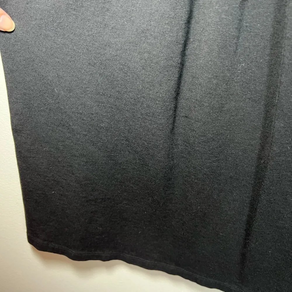 Victoria’s Secret Nightie Lingerie Slip Dress Black Lace Trim Cotton Soft Medium - Image 6