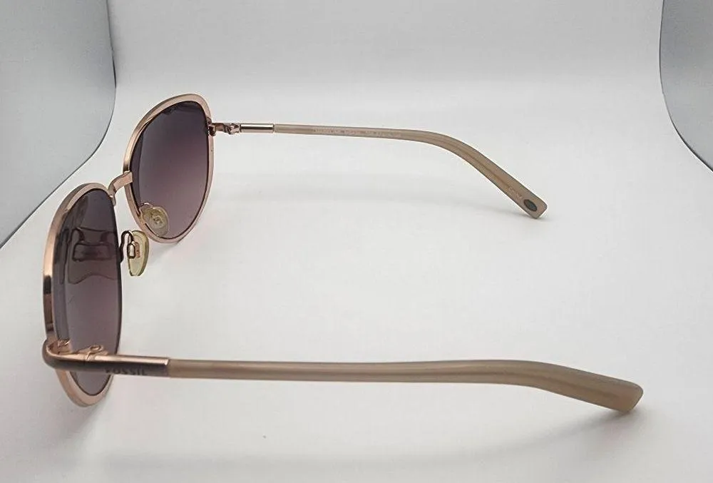 Fossil Madeline Gold & Tan Sunglasses - Image 8