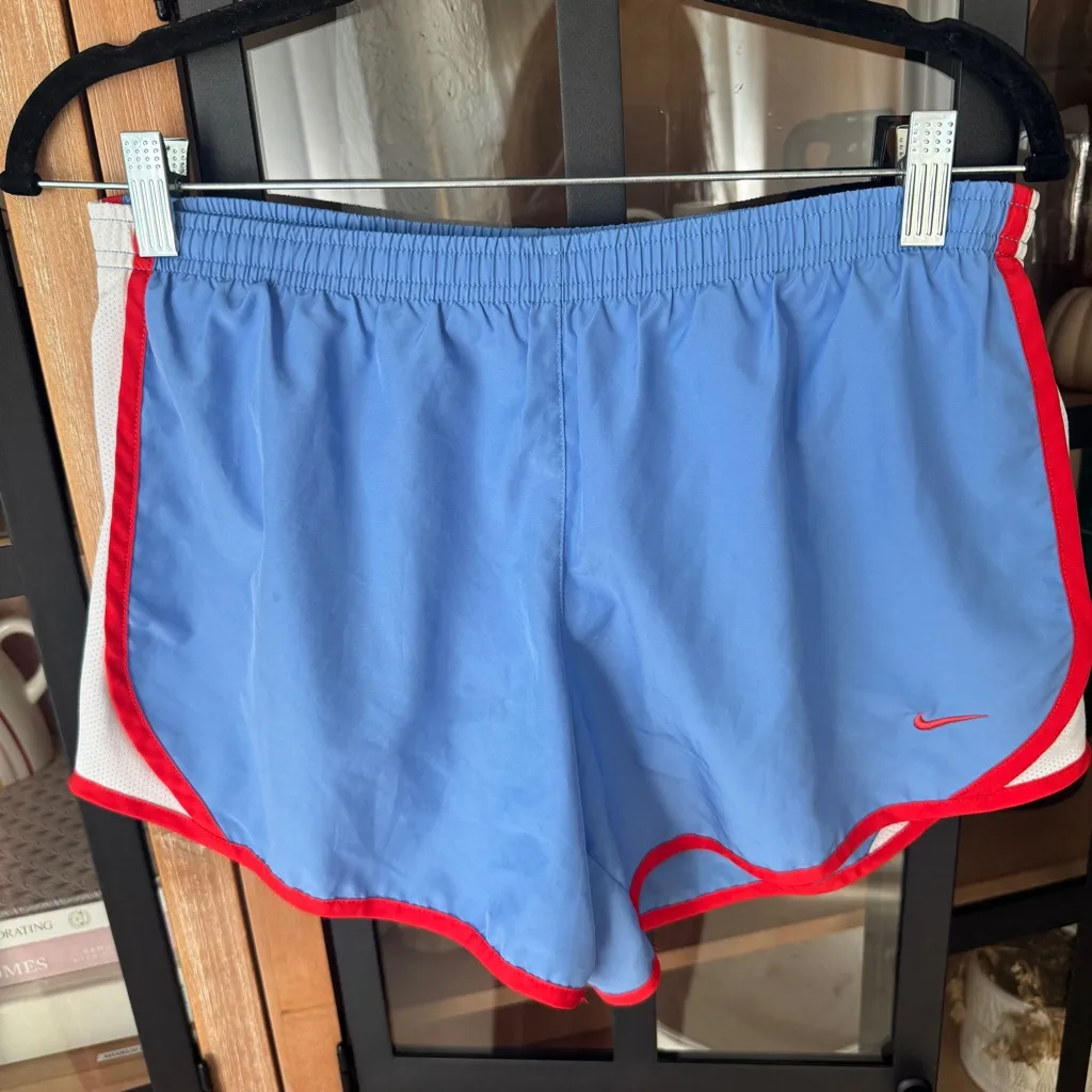 NIKE running shorts DriFit Tempo training workout Aluminum periwinkle - Image 2