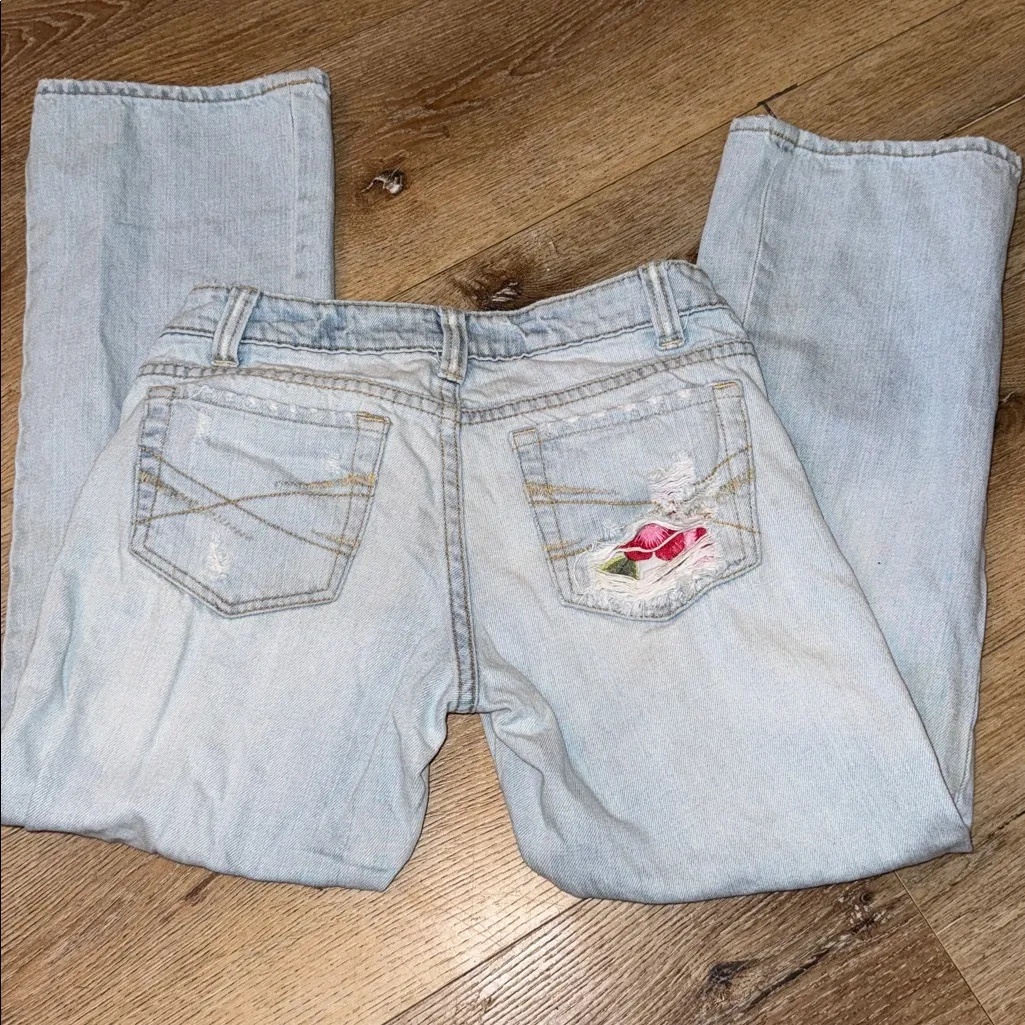 Aeropostale Faded Denim Jeans size 0 - Image 6