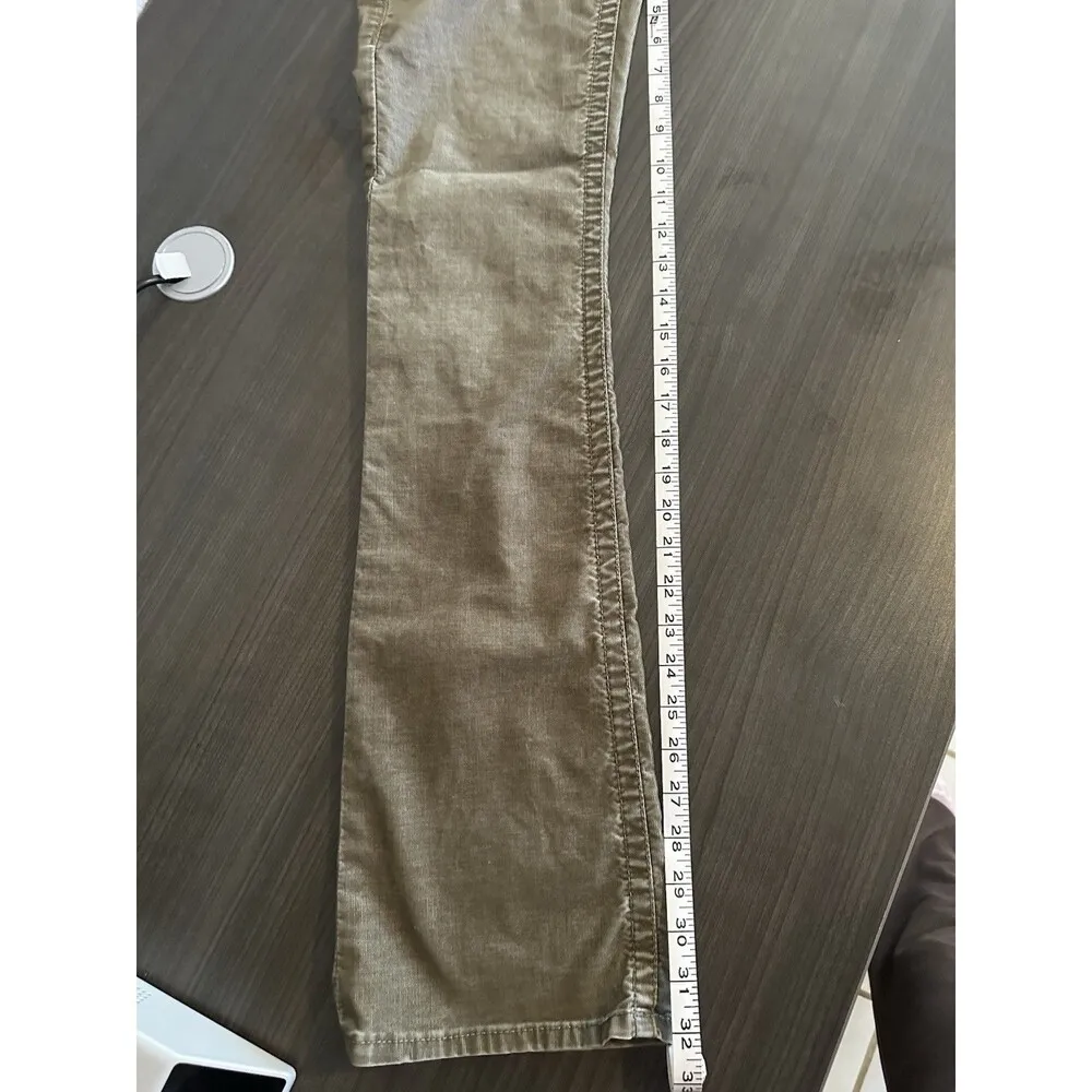 True Religion Womens 26 Becky Skinny Jeans Green Tan Color Y2K Retro Festival - Image 10