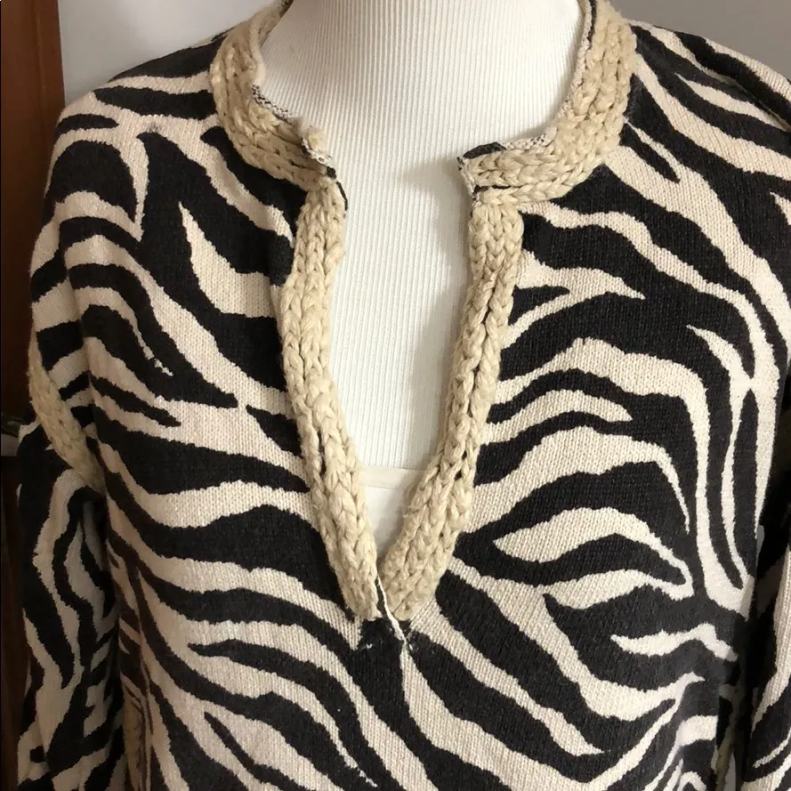 Michael Kors Zebra print sweater - Image 2