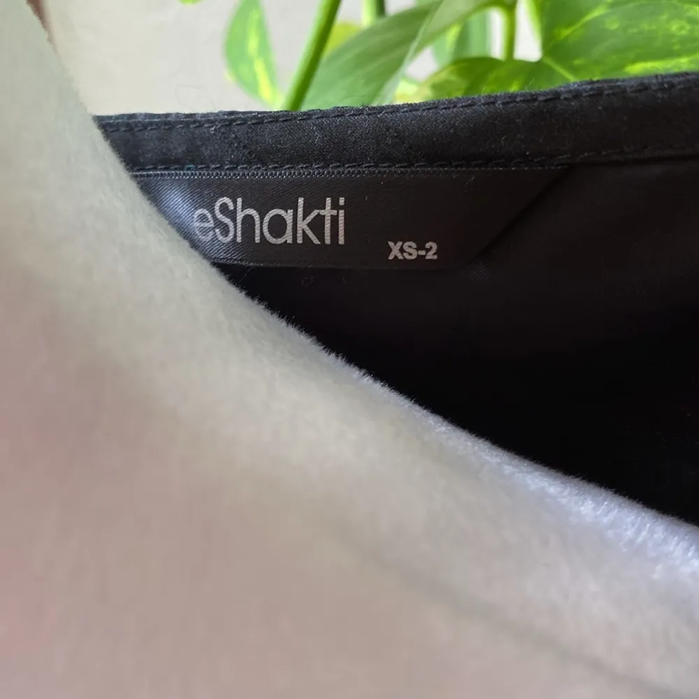 eShakti Black Midi Dress with Timeless Elegance Quincy Bridesmaid Dress SizeXs-2 - Image 2