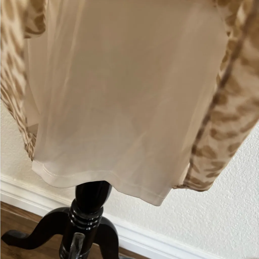 Tommy Hilfiger Beige Leopard Print Maxi Dress - Image 5