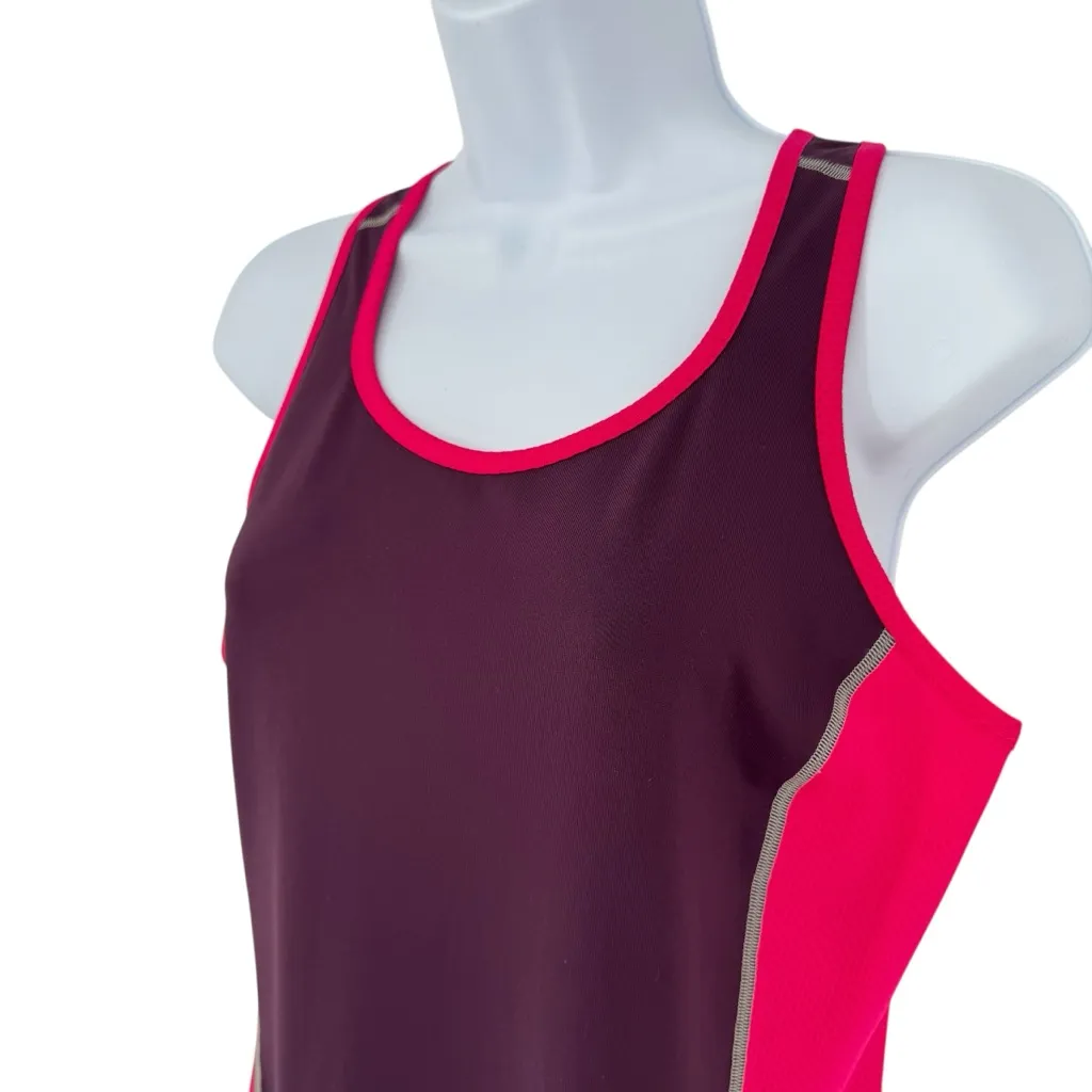 Patagonia Pink Purple Performance Active Athletic Razorback Dress Size Medium - Image 2