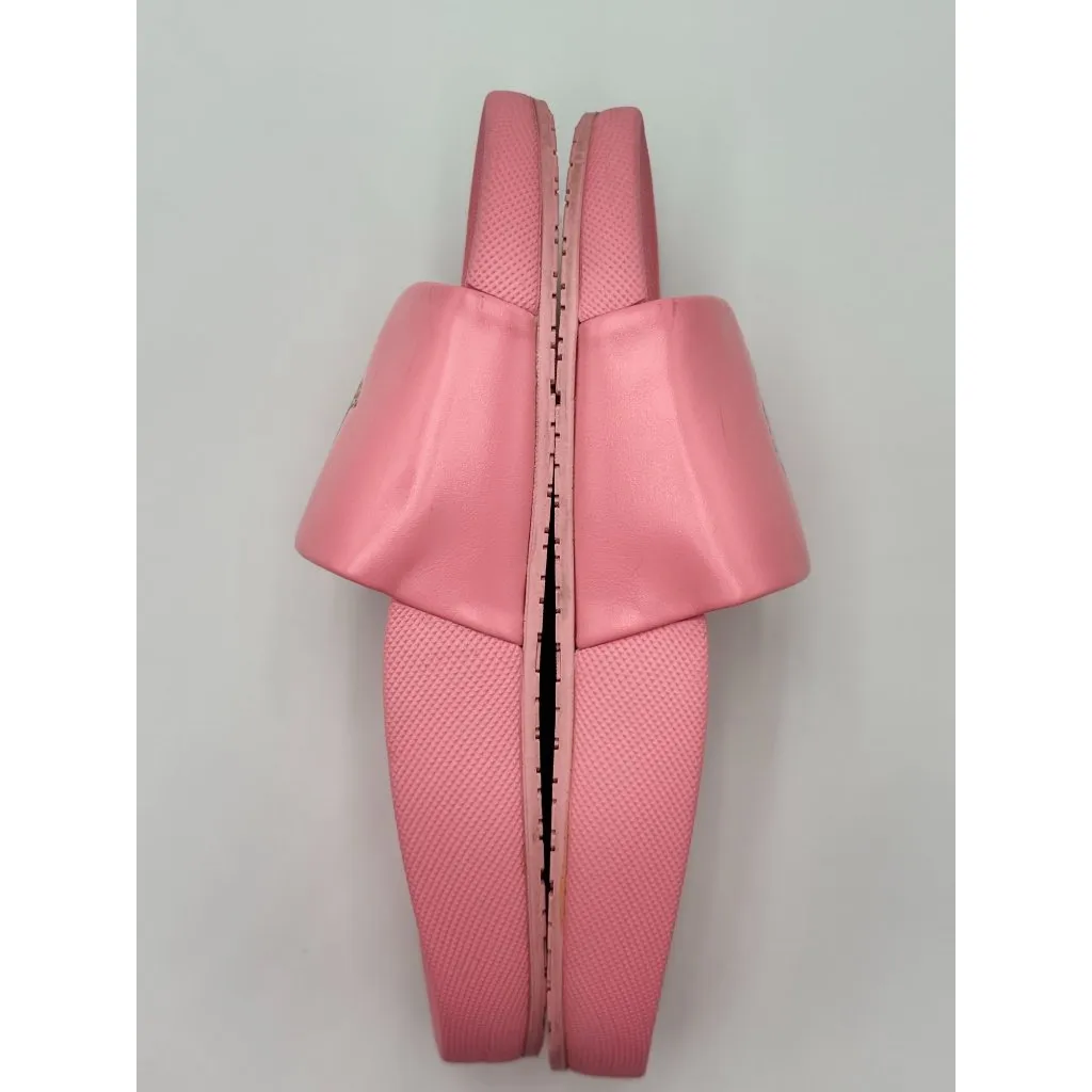 Polo Ralph Lauren Cayson Polo Casual Bear Pink Women’s Sandals Slides Size 8 - Image 4