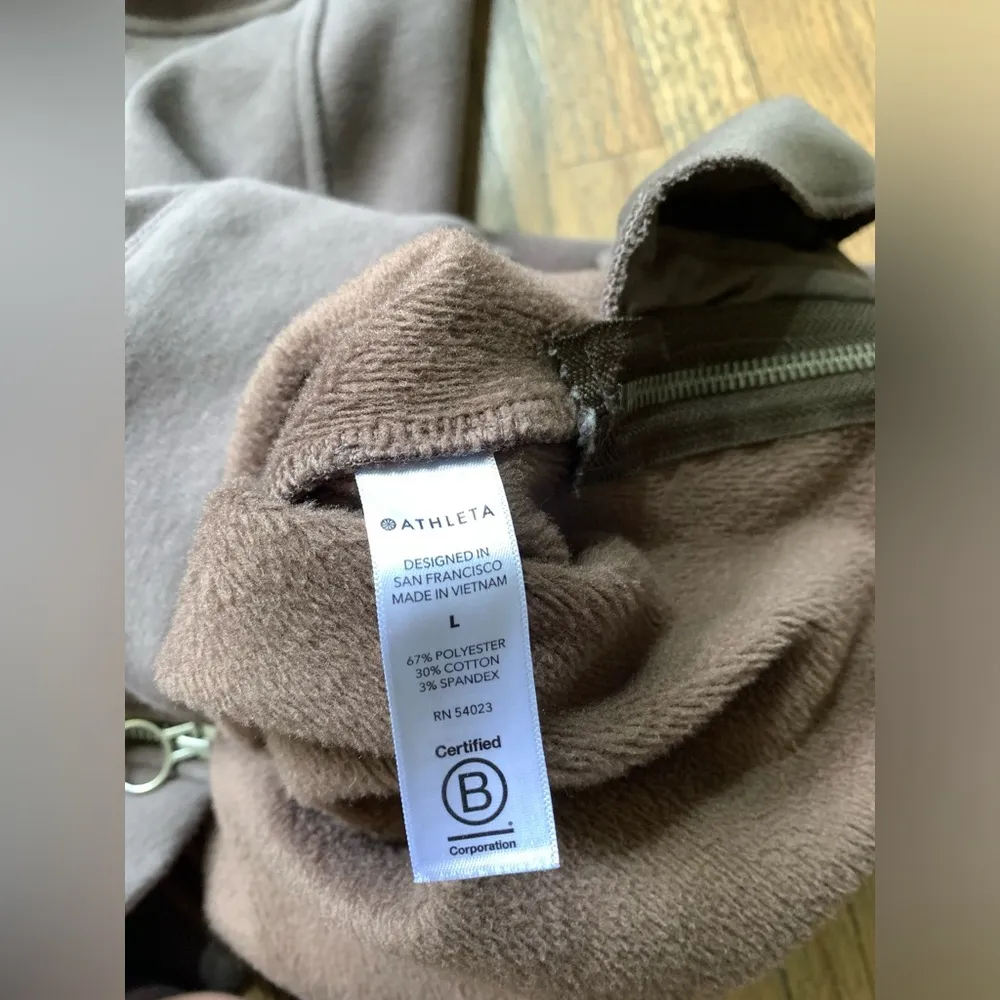 Athleta brown sweatshirt large - Image 5