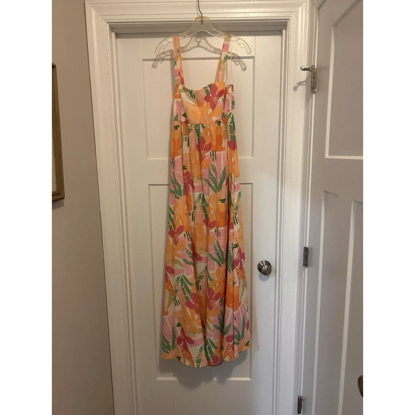 Flying Tomato Bon Voyage Maxi Dress Size Large Vacation Resort Cruise Wedding - Image 3