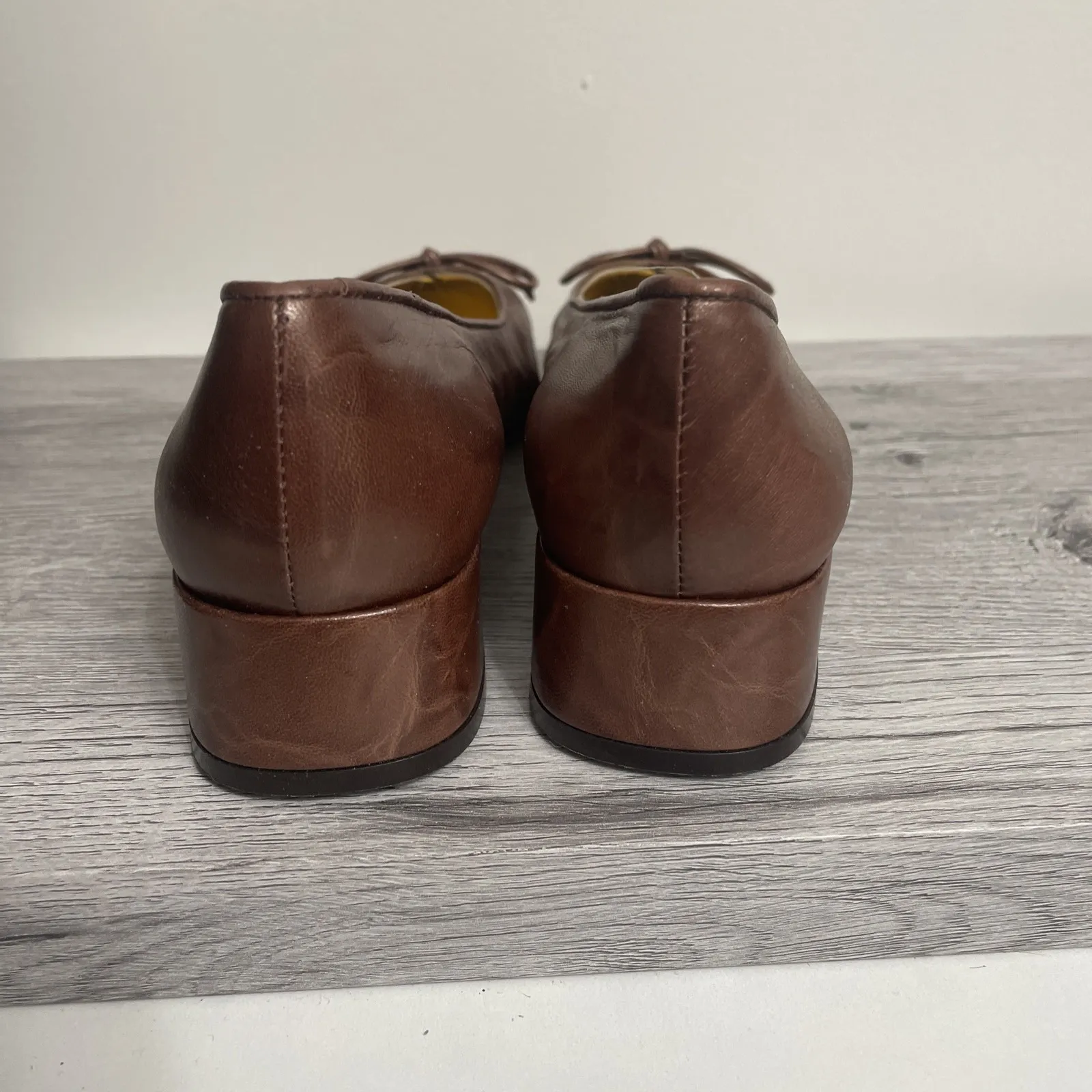 Timothy Hitsman Indulge made in Spain Leather 5 1/2 M Women's‎ NEW Brown Size 5.5 - Image 3