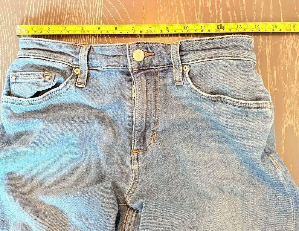 Joe's Jeans Women's High Rise Straight Leg Denim Jeans Size 25 Blue - Image 4