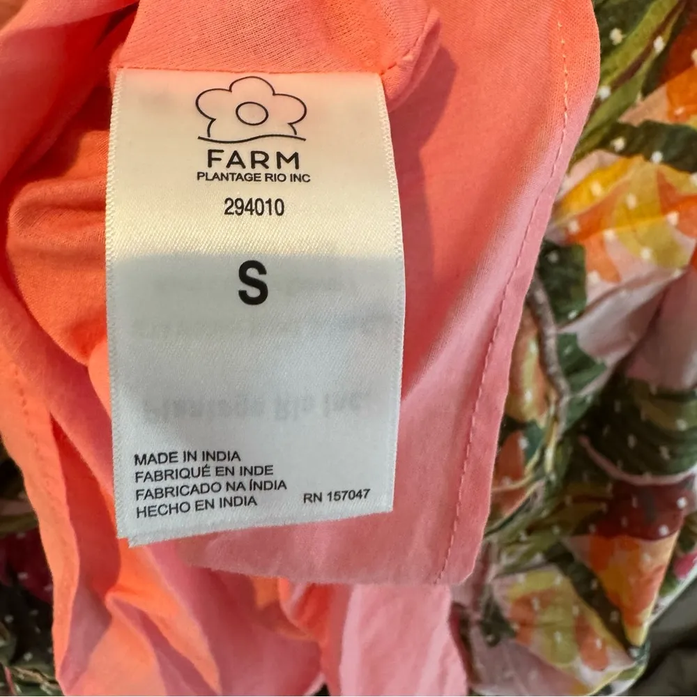 NWT Farm Rio Cocoa Forest Maxi Dress | S - Image 12