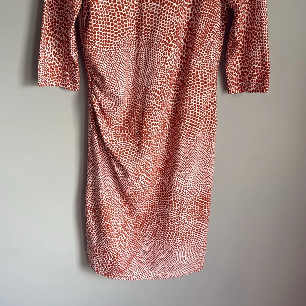 J McLaughlin Catalina Cloth ruched dress Large - Image 4