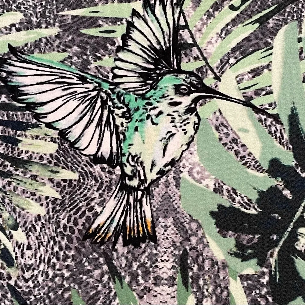 Sam Edelman Green Hummingbird One Piece Swimsuit - Image 6