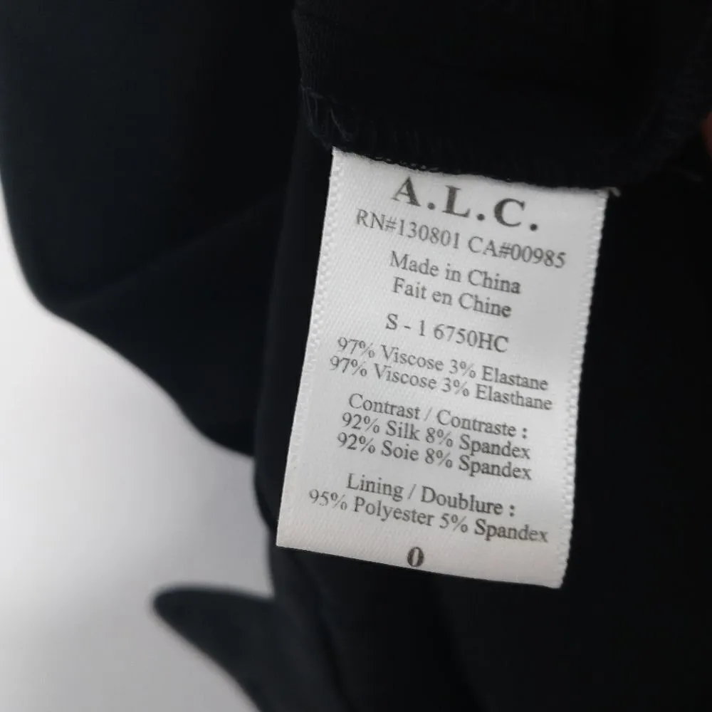 A.L.C black short dress size 0 - Image 14