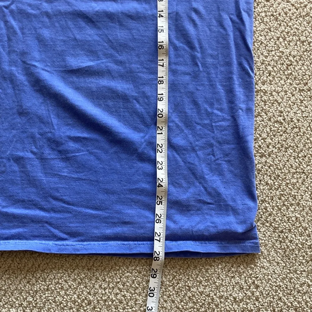 Comfort Colors Chickadees Blue Pink Long Sleeve Shirt Unisex Size Medium EUC - Image 5