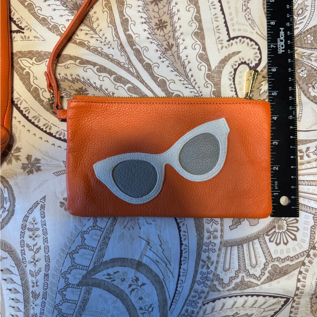 Ora Delphine Vibrant Orange Tote - Image 9