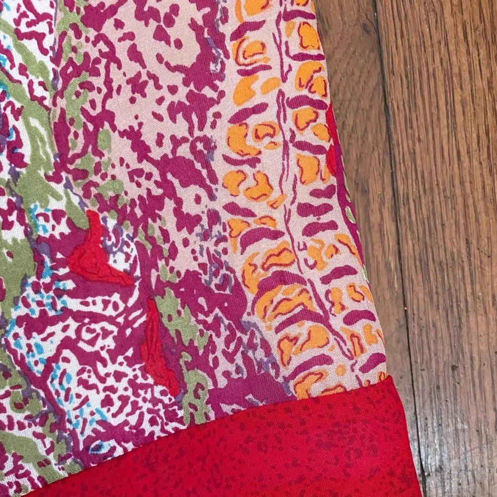 Coldwater Creek Brook Cropped Wide Leg Flowy Sheer Palazzo Pants - Size Small P - Image 11