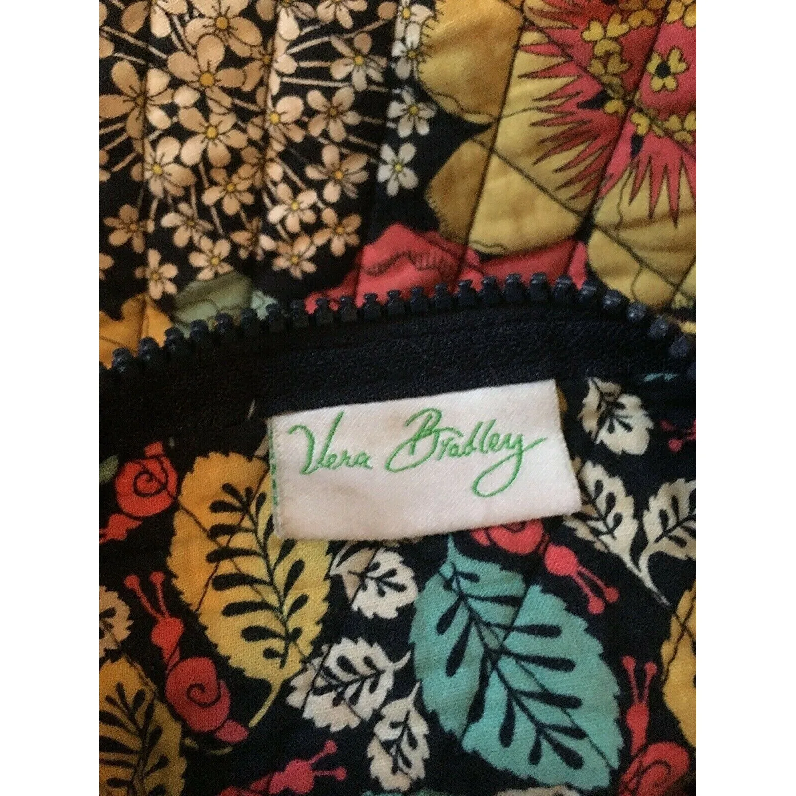 Vera Bradley Floral Print Large Duffle Iconic Bag Multicolor - Image 8
