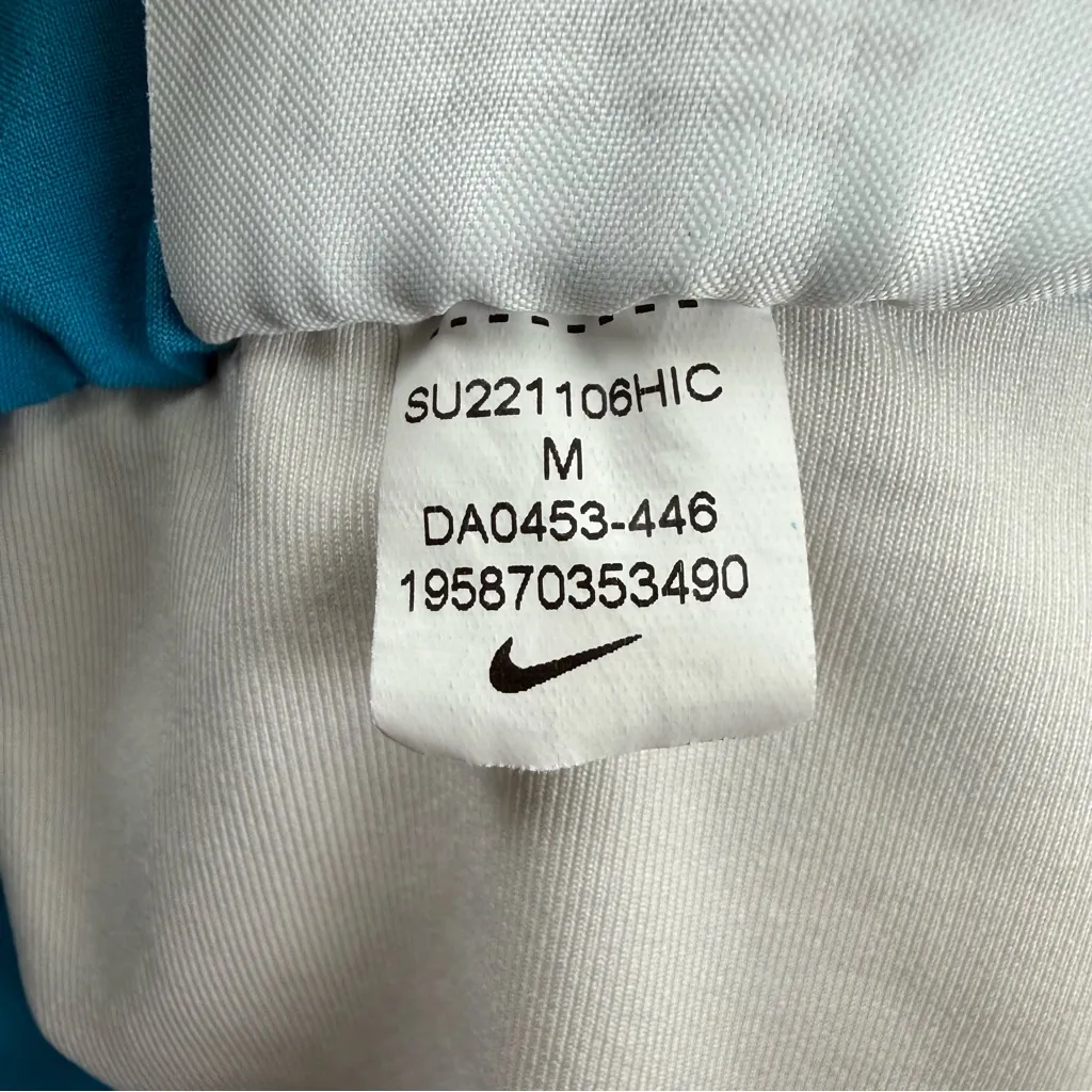 Nike Women's Flex Essential 2-in-1 Training Shorts Size Medium Blue White - Image 9