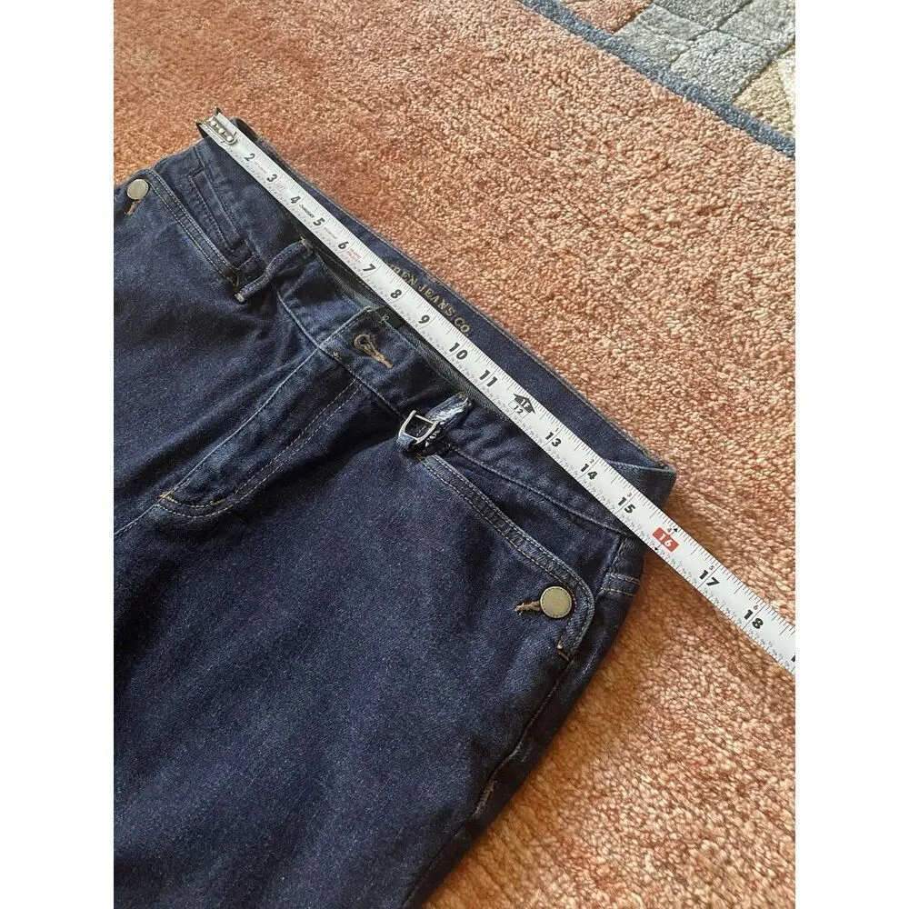Lauren Jeans Co. Premium Women’s Riding-Style Jeans Dark Blue Size 10 - Image 5