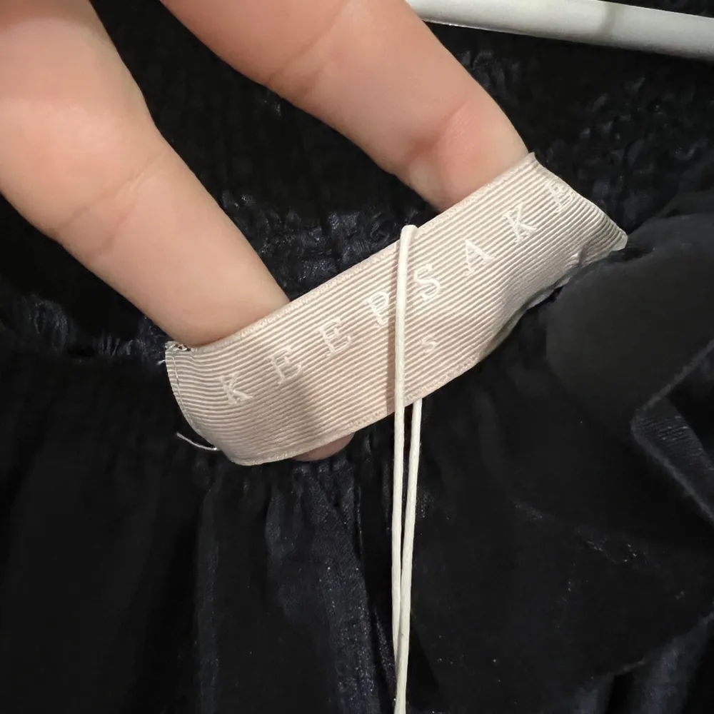 FINAL PRICE DROP NWT Keepsake the Label off the shoulder mini dress in navy blue - Image 4