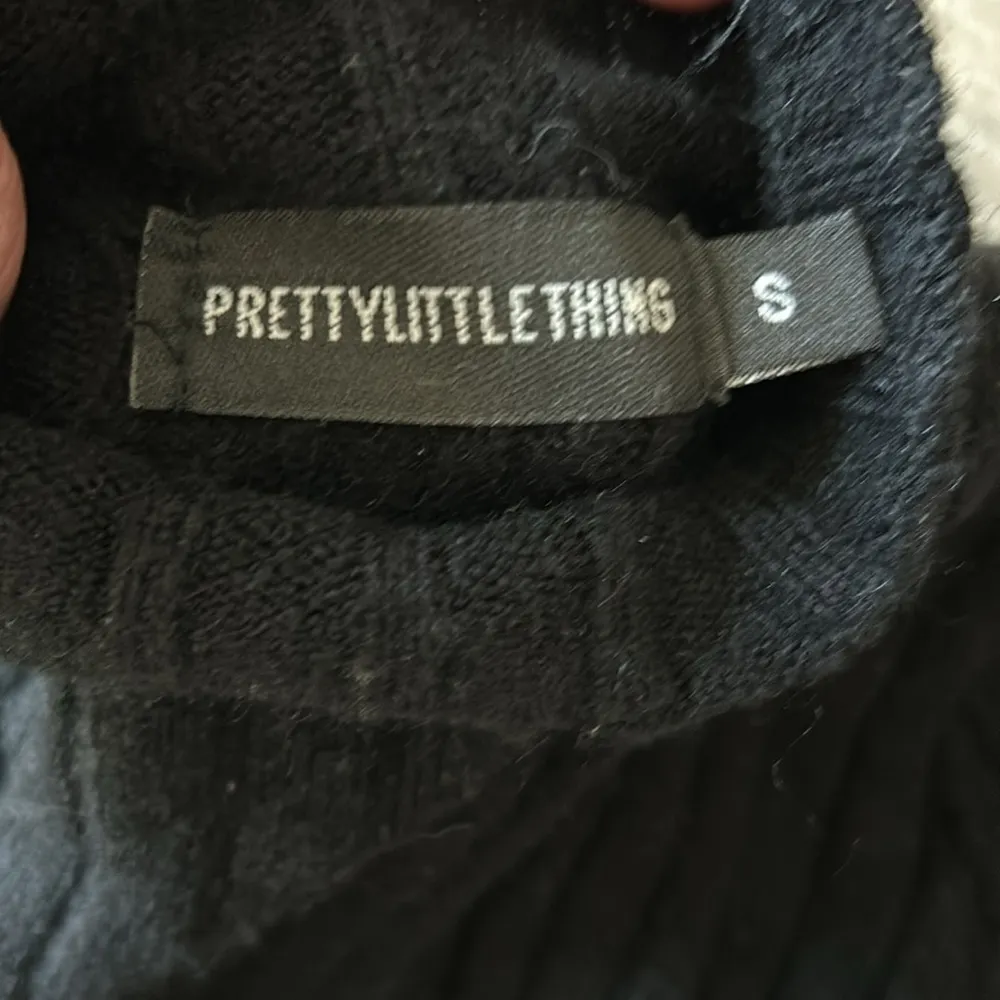 Pretty little thing black ribbed top - Image 2