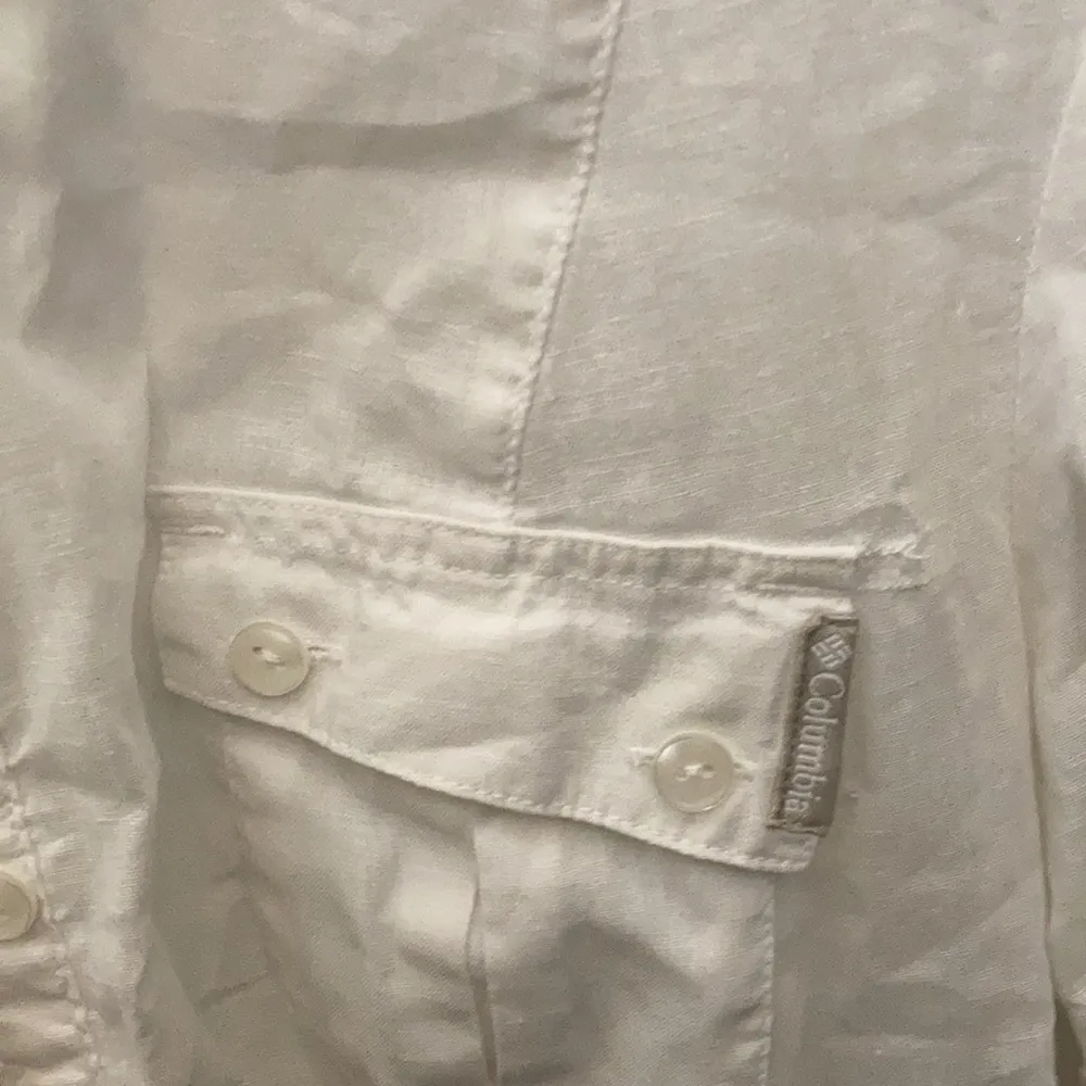 Columbia LADIES  linen blend top medium - Image 4