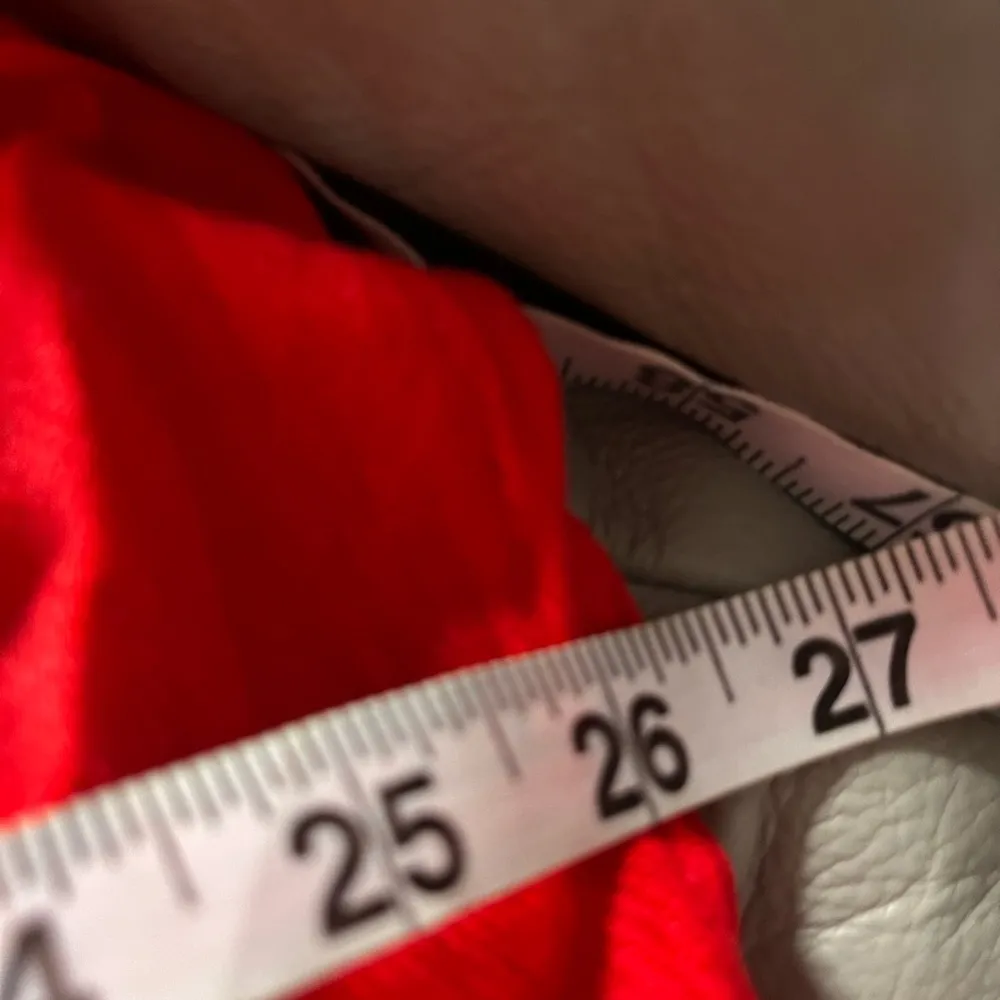 Nwt Red Fringe Soft Scarf No Tags Of Any kind - Image 4