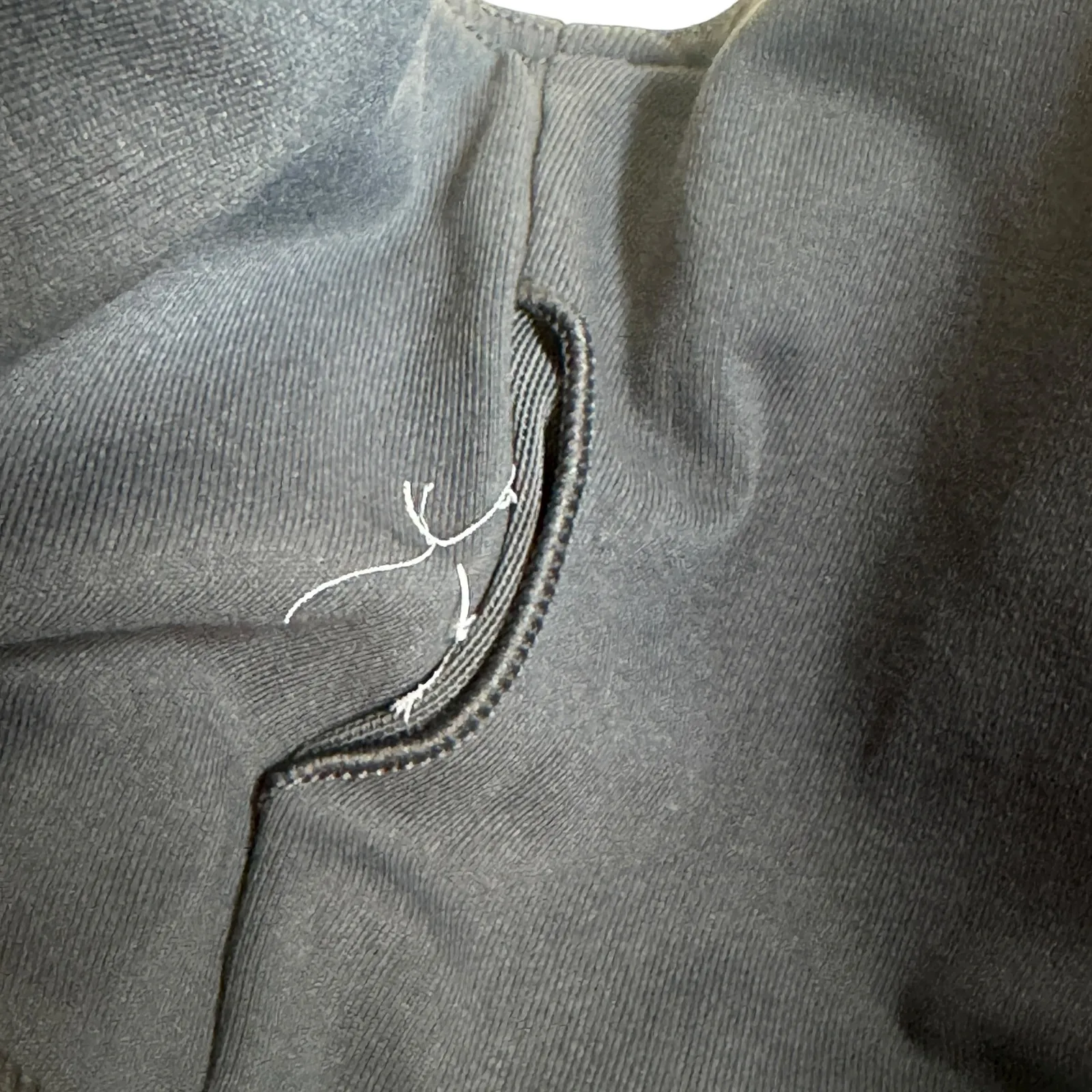 Fabletics Onyx Smudge V Neck Strappy Back M Support Sports Bra L Diamond‎ Dye - Image 7