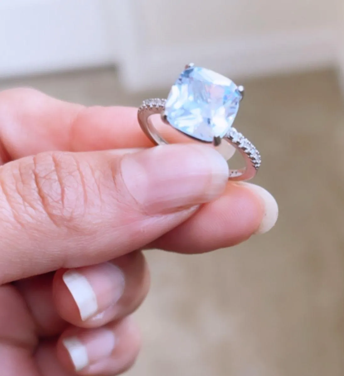 Solitaire Ring 925 Silver - Image 3